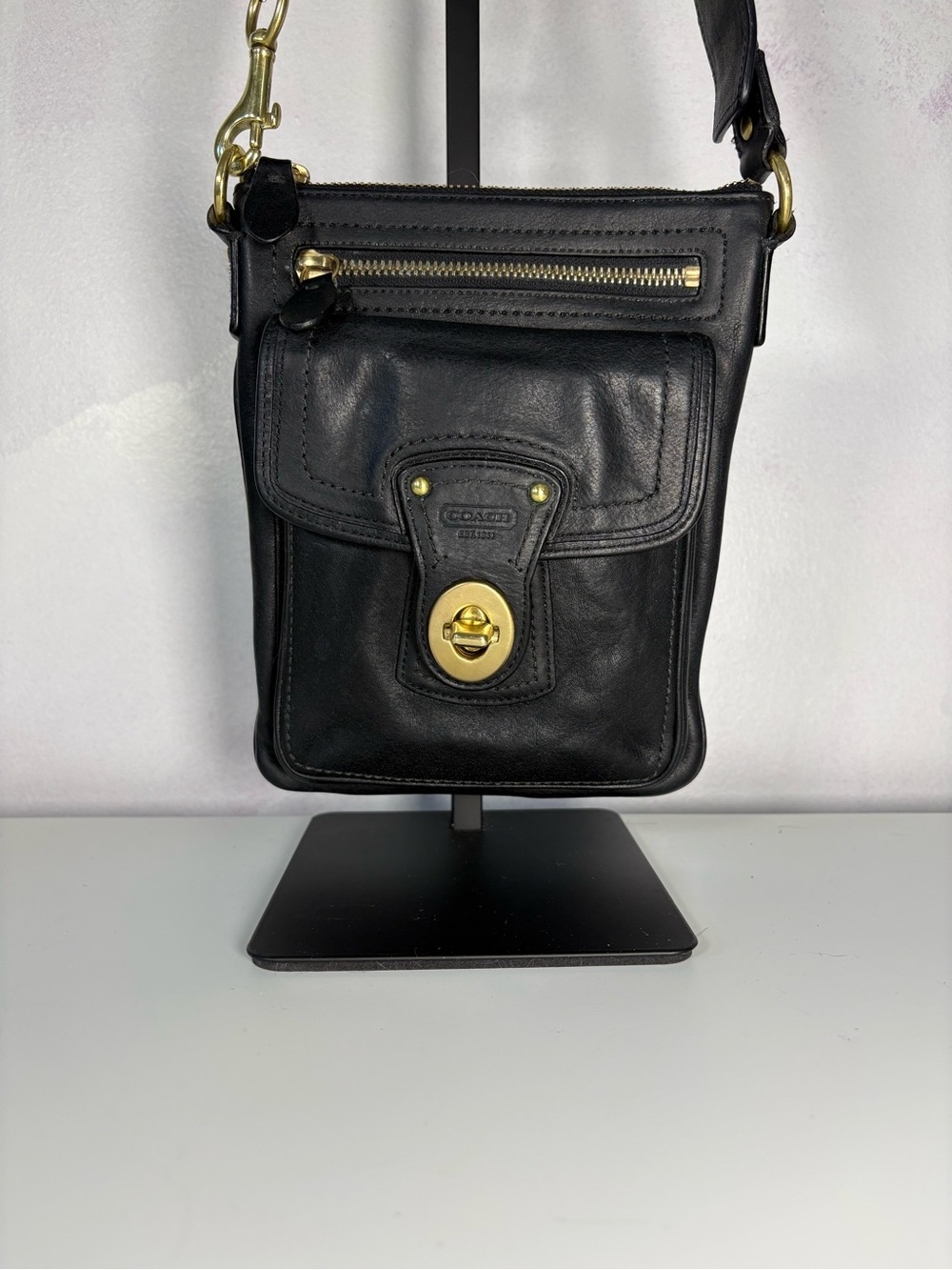 RARE! Coach 65th Anniversary Legacy Black Crossbody #D0769-40712